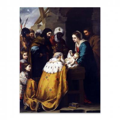 LA ADORACION DE LOS REYES MAGOS, ESTEBAN MURILLO