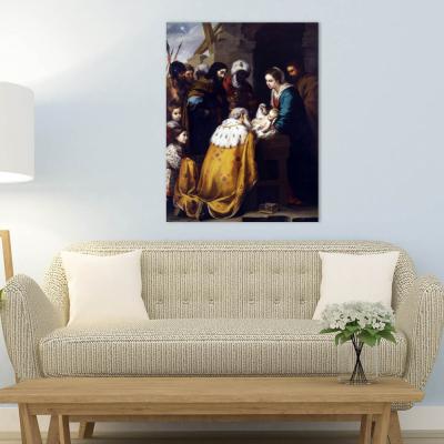 LA ADORACION DE LOS REYES MAGOS, ESTEBAN MURILLO