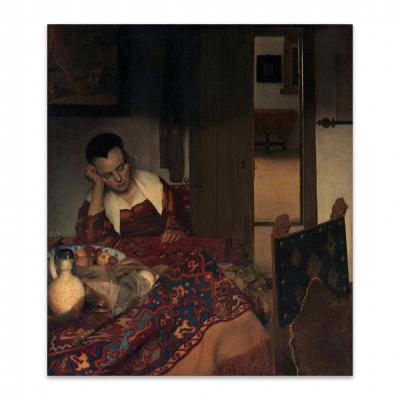 UNA CRIADA DORMIDA, VERMEER JOHANNES