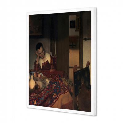 UNA CRIADA DORMIDA, VERMEER JOHANNES