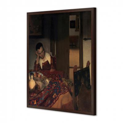 UNA CRIADA DORMIDA, VERMEER JOHANNES