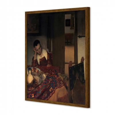 UNA CRIADA DORMIDA, VERMEER JOHANNES