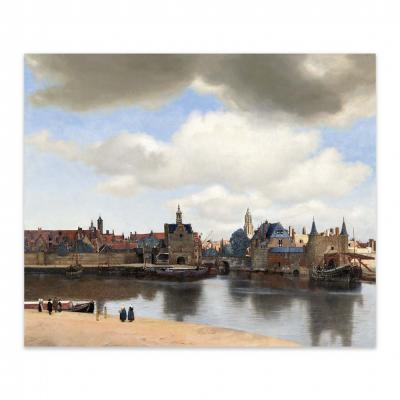 VISTA DE DELFT, VERMEER JOHANNES