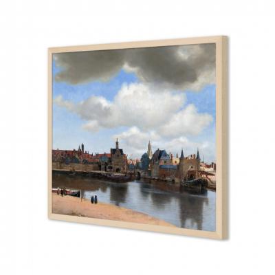 VISTA DE DELFT, VERMEER JOHANNES