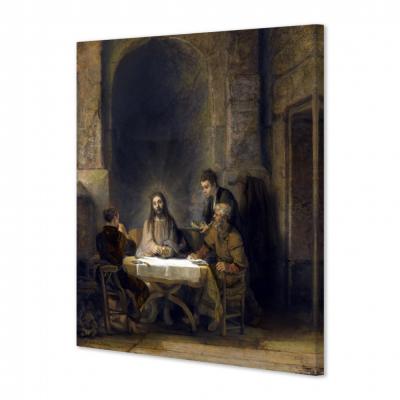 LA CENA DE EMAUS, REMBRANDT