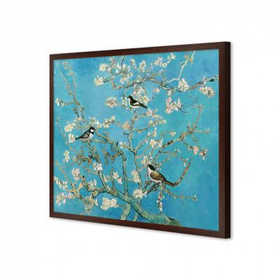 ALMENDRO EN FLOR CON PAJARITOS