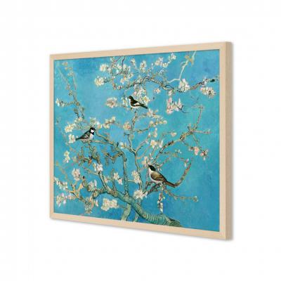 ALMENDRO EN FLOR CON PAJARITOS