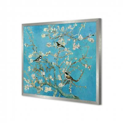 ALMENDRO EN FLOR CON PAJARITOS