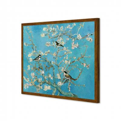 ALMENDRO EN FLOR CON PAJARITOS