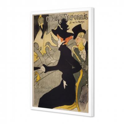 EL DIVAN JAPONES, TOULOUSE-LAUTREC