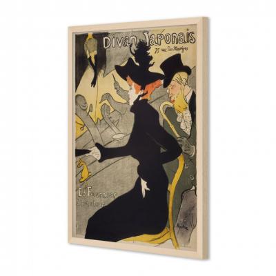EL DIVAN JAPONES, TOULOUSE-LAUTREC