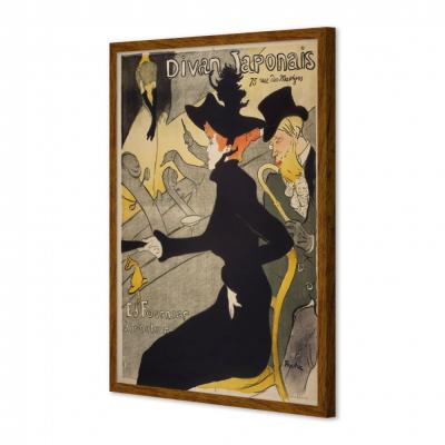 EL DIVAN JAPONES, TOULOUSE-LAUTREC