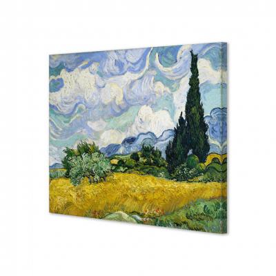 CAMPO DE TRIGO CON CIPRESES, VAN GOGH