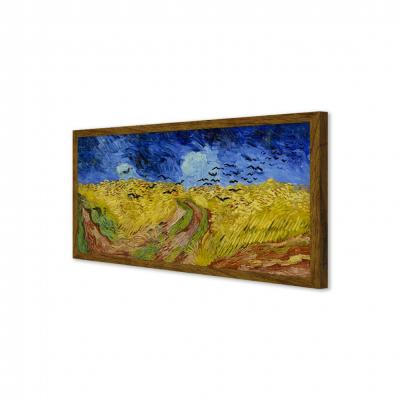 CAMPO DE TRIGO CON CUERVOS, VAN GOGH