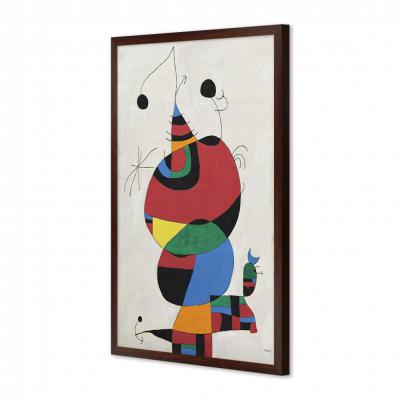 MUJER, PÁJARO Y ESTRELLA, JOAN MIRÓ