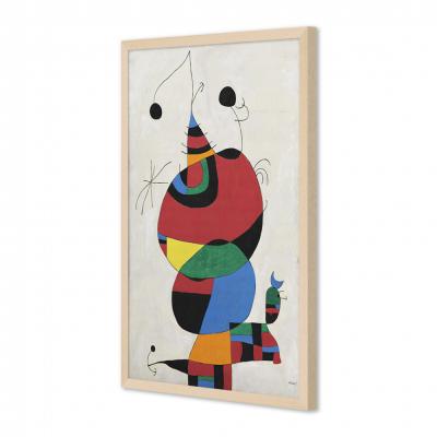 MUJER, PÁJARO Y ESTRELLA, JOAN MIRÓ