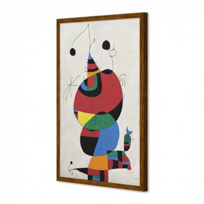 MUJER, PÁJARO Y ESTRELLA, JOAN MIRÓ