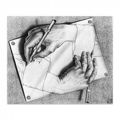 MANOS DIBUJANDO, ESCHER