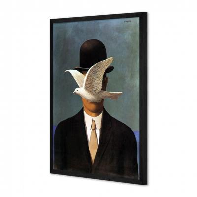 MAN IN A BOWLER HAT, MAGRITTE