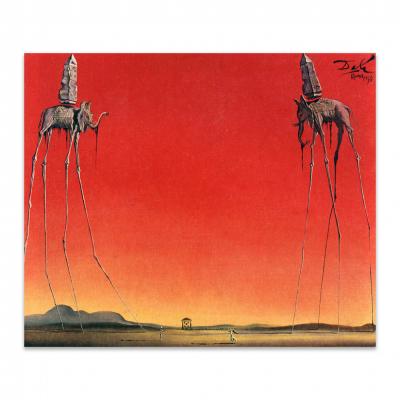 LOS ELEFANTES, SALVADOR DALI